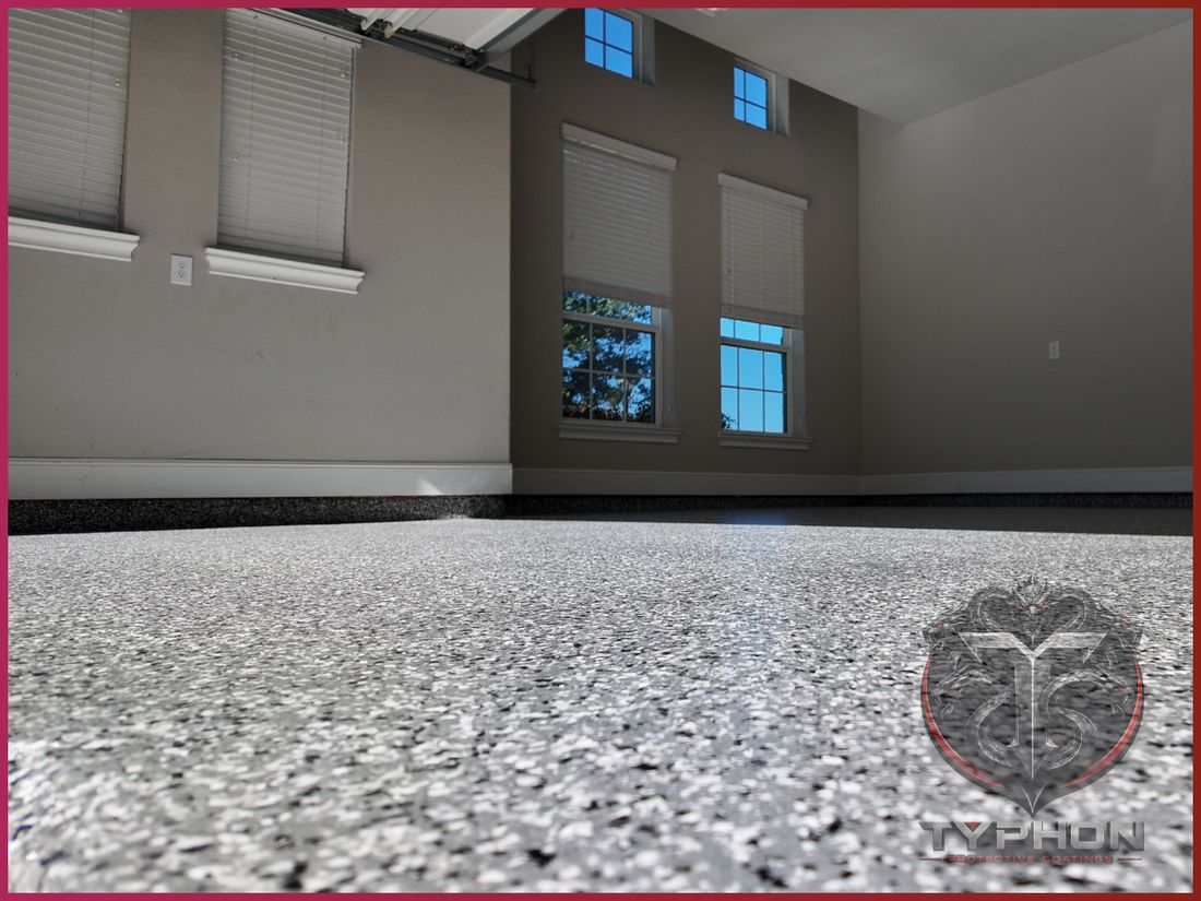 Residential garage floor coating