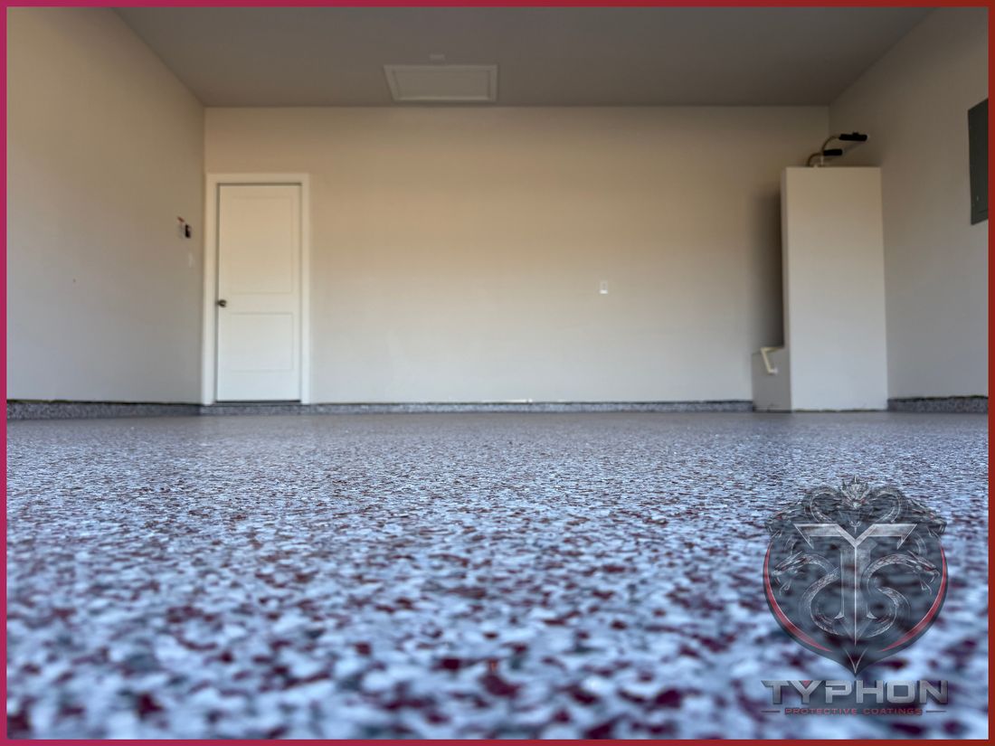 Residential garage floor coating